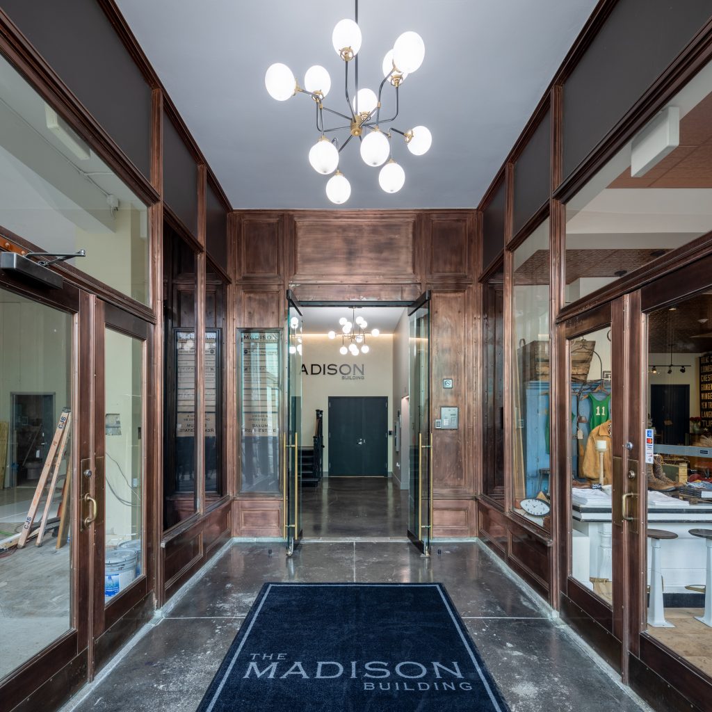 The Madison Building Entrance View